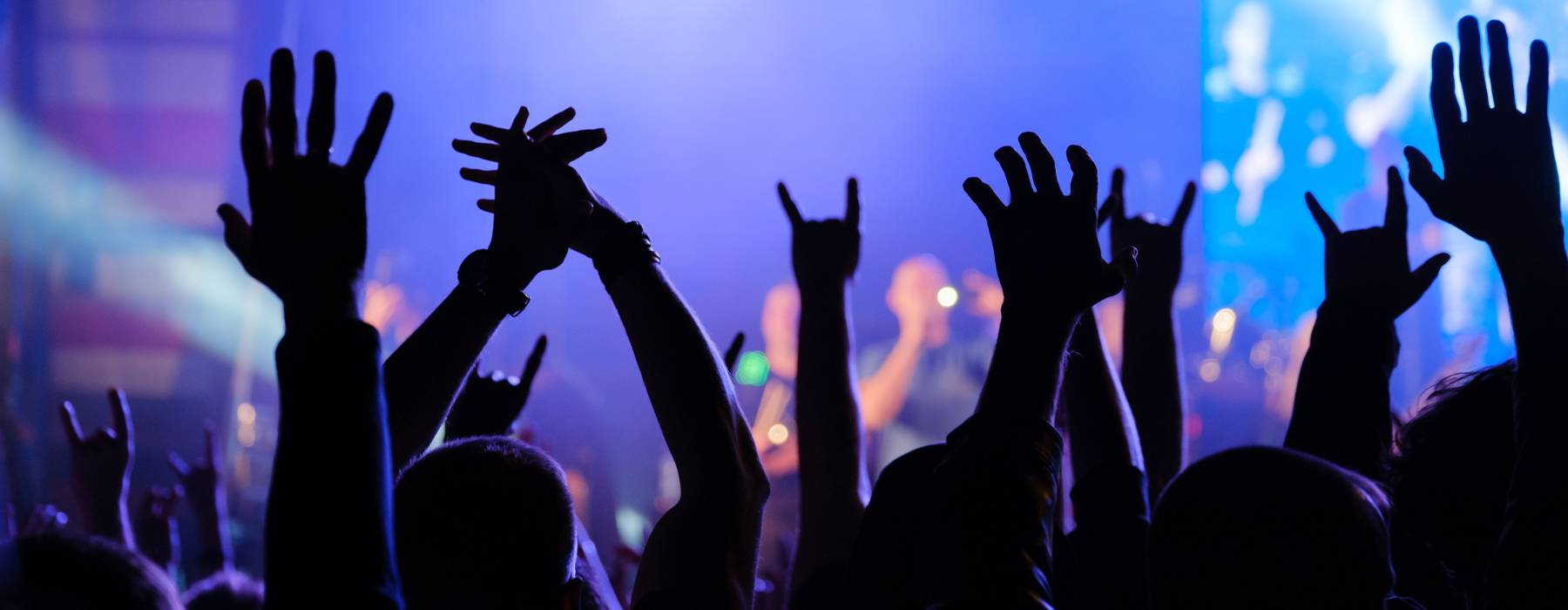 live music header