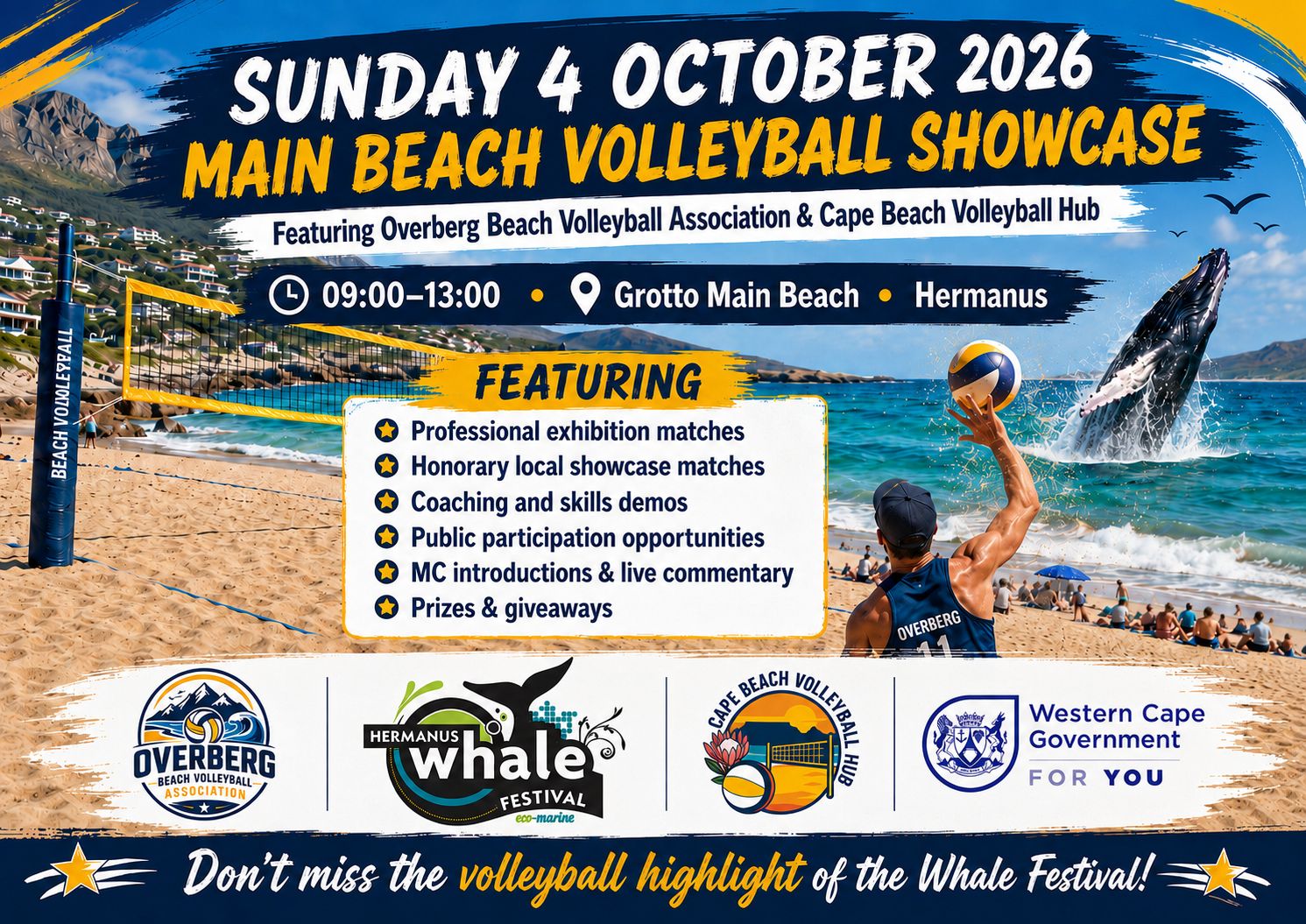 Whale Festival Beach Volleyball